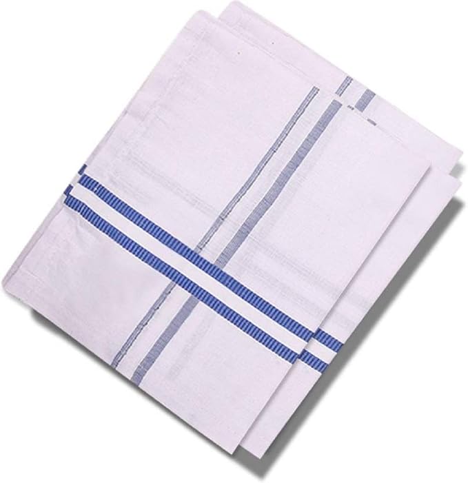 Rumal cotton chef for men with white rumal (Product Code 02)